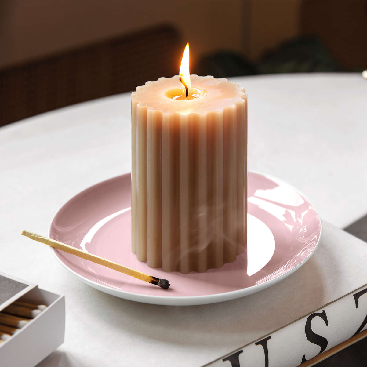 Rose Garden Milchkaffee-Untertasse / 1 Stück