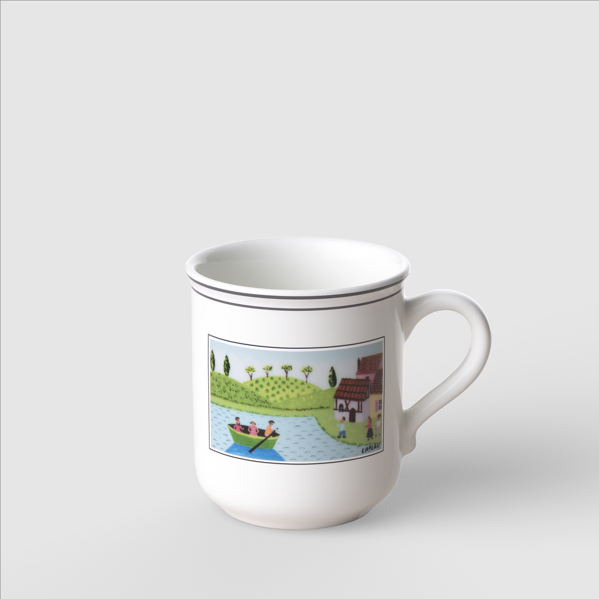 Design Naif Henkelbecher / 1 Stück