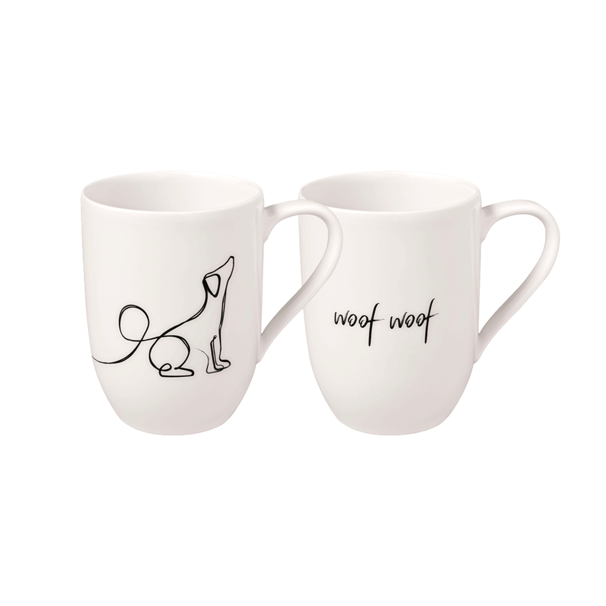 Statement Tassen- und Becherset / 2 Stück