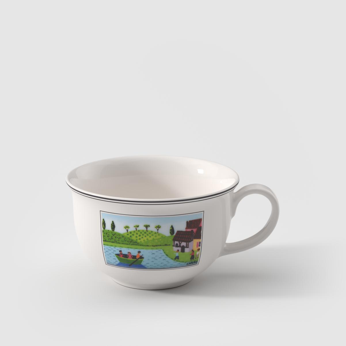 Design Naif Cappuccino-Tasse / 1 Stück