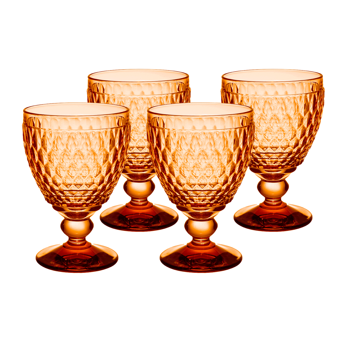 Boston Rotweinglas / 4-teilig