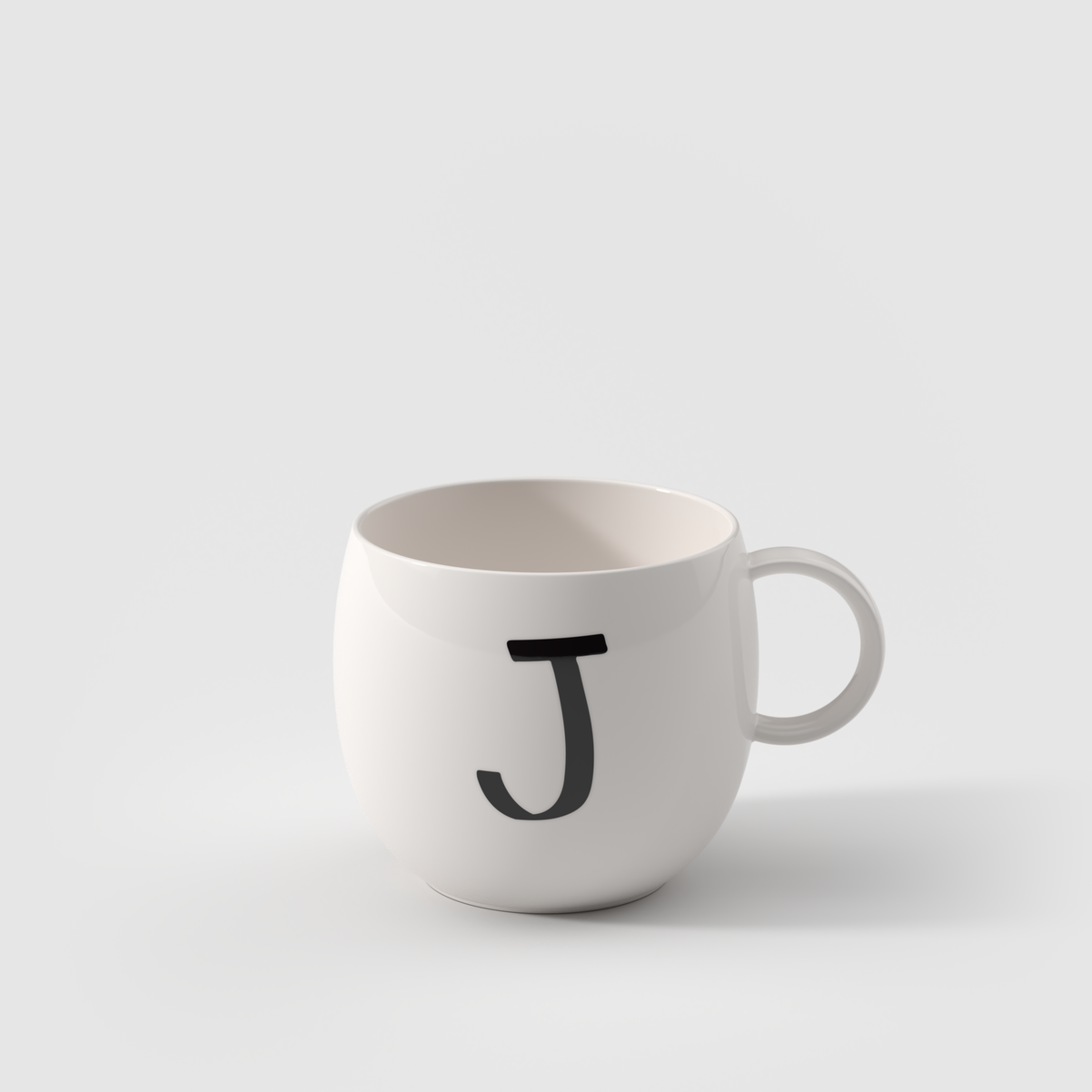 Letters Henkelbecher / 1 Stück