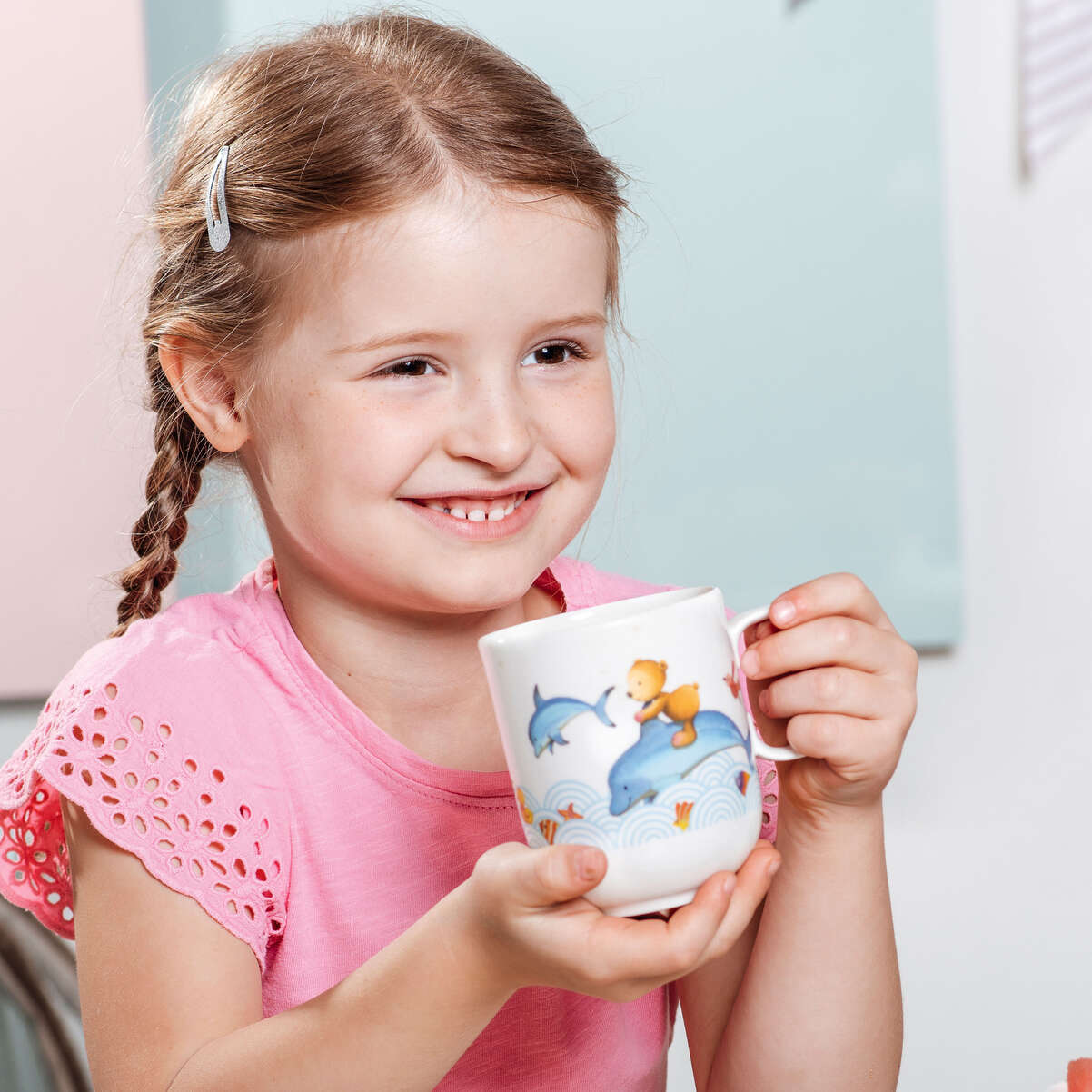 Kiddy Bears Kinderbecher mit Henkel, groß / 1 Stück