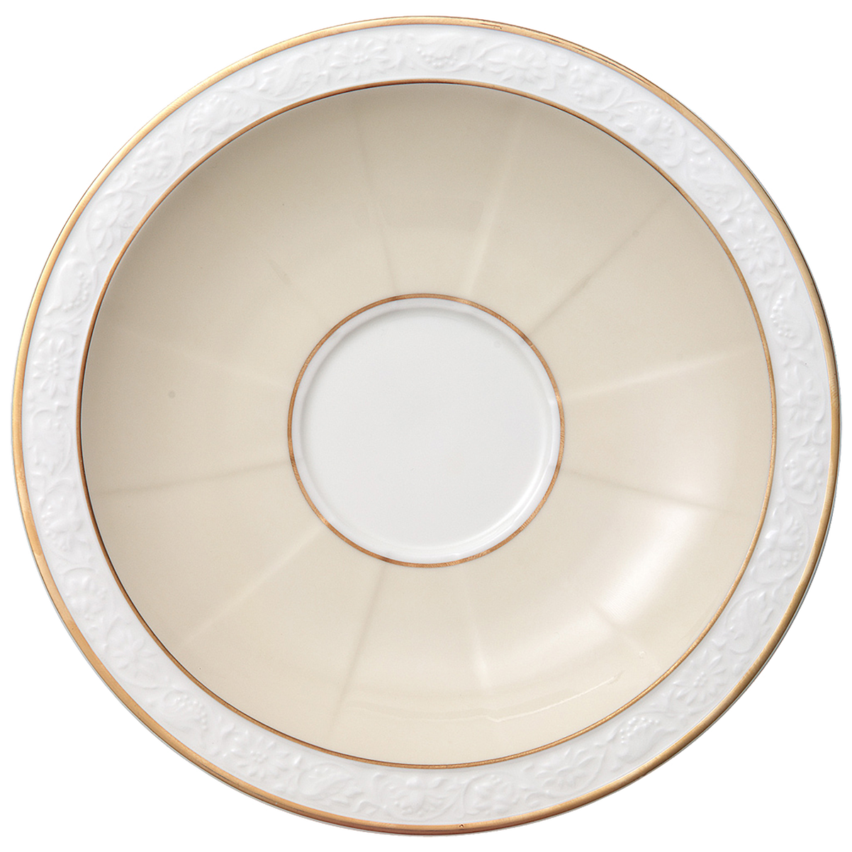 Ivoire Milchkaffee-Untertasse / 1 Stück