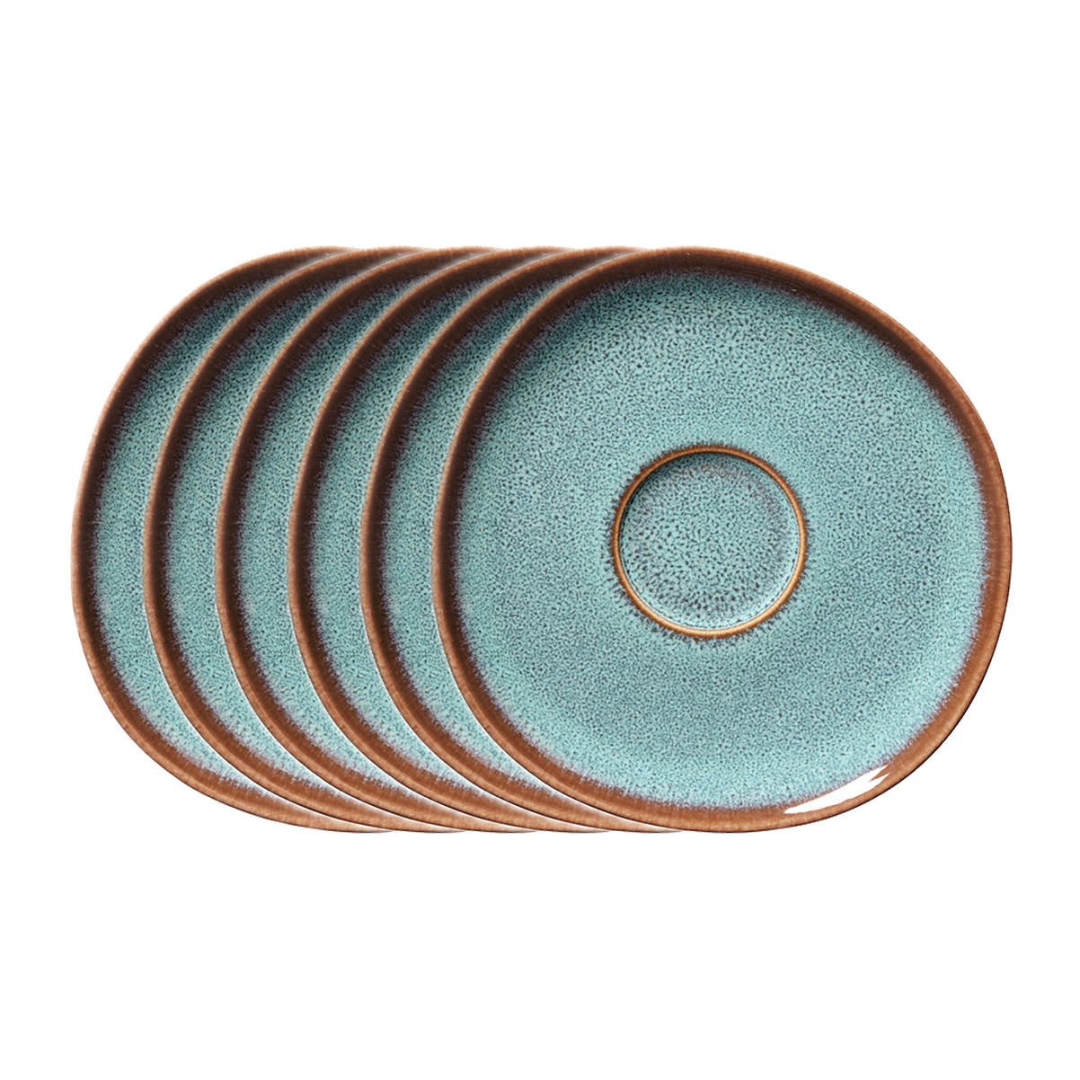 Lave Kaffee-Untertasse / 6-teilig