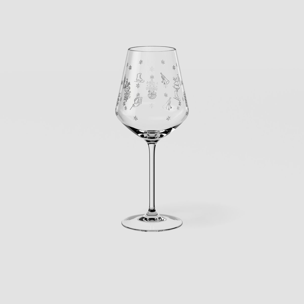 Toy's Delight Rotweinglas / 2 Stück