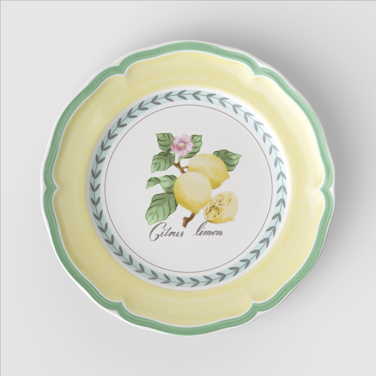 French Garden Frühstücks-/ Dessertteller / 1 Stück