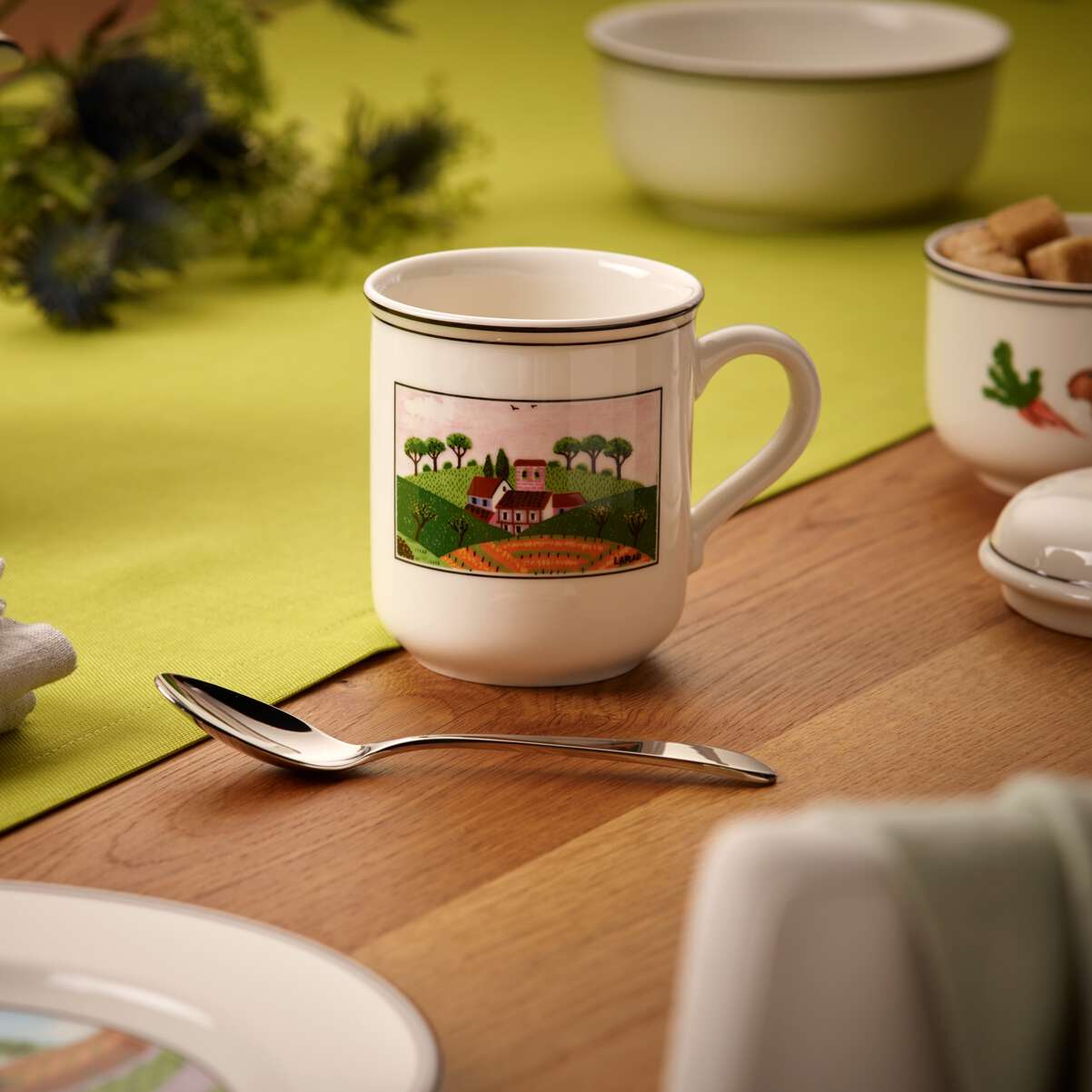 Design Naif Henkelbecher / 1 Stück