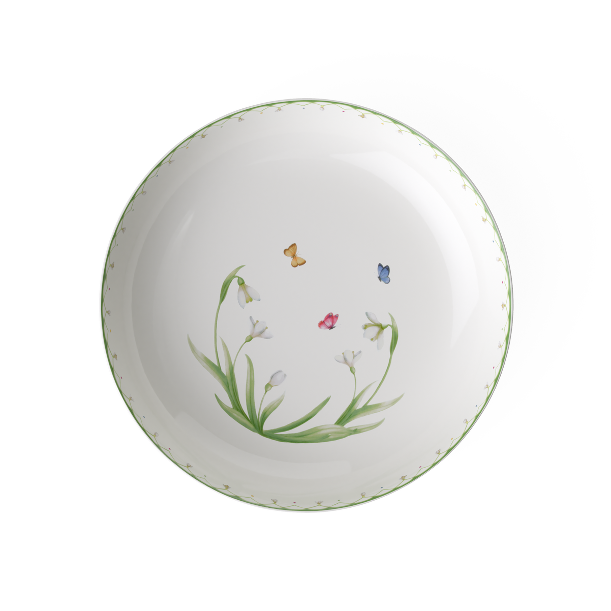 Colourful Spring Salat-/ Servierschüssel / 1 Stück