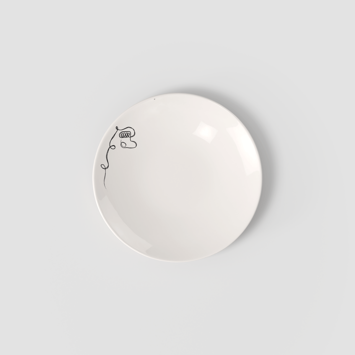 Statement Frühstücks-/ Dessertteller / 1 Stück