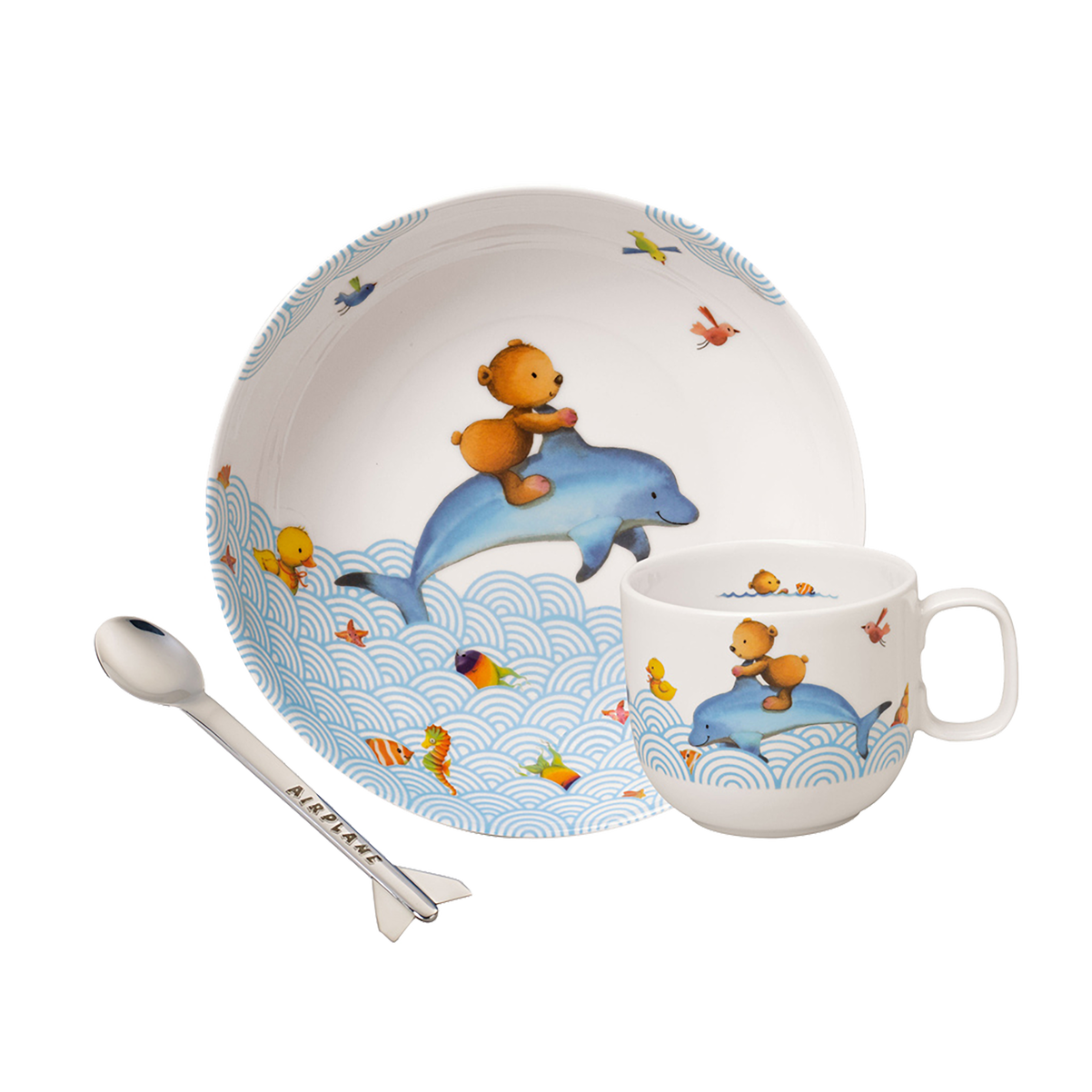 Kiddy Bears Kindergeschirr-Set 3tlg. / 3-teilig