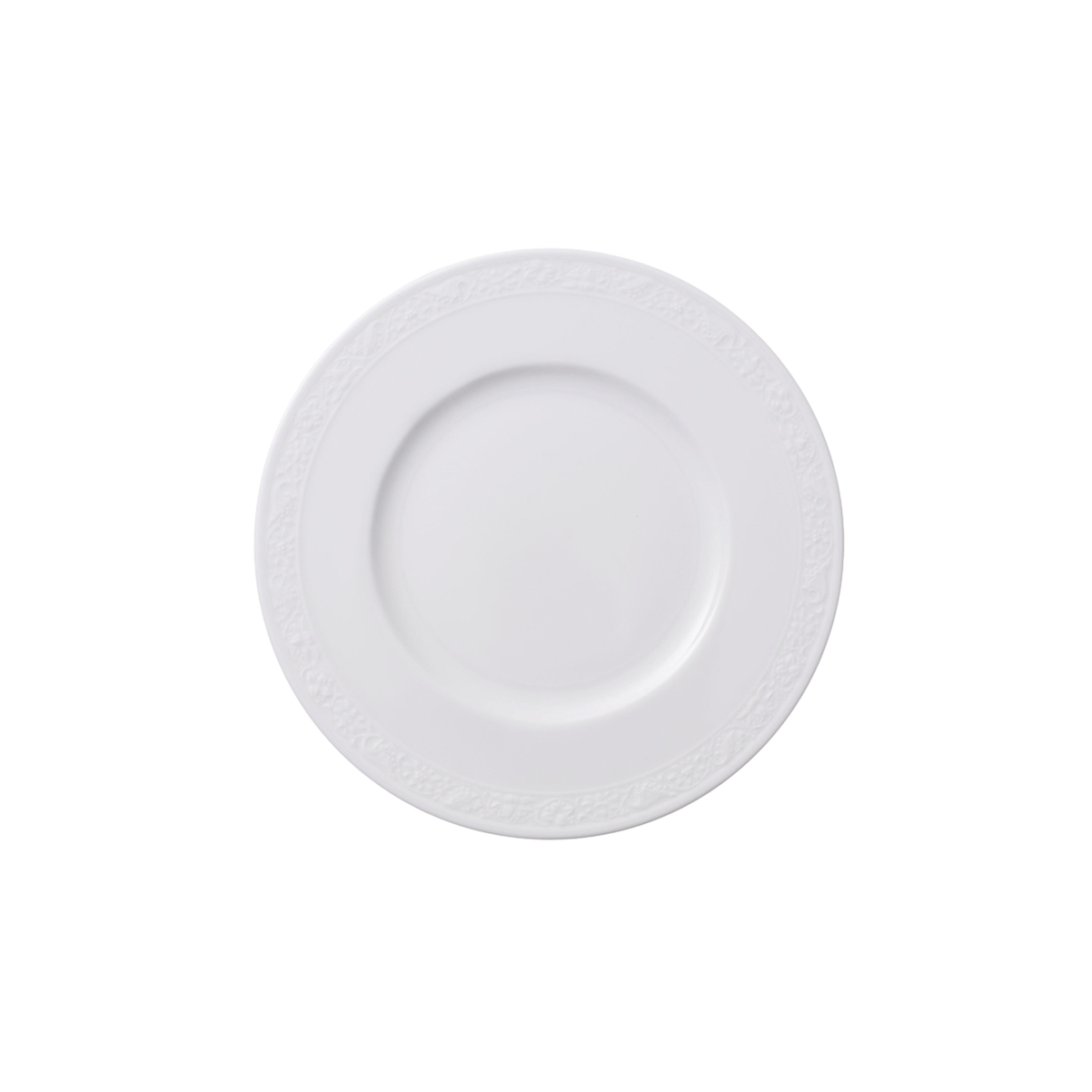 White Pearl Brotteller / 1 Stück