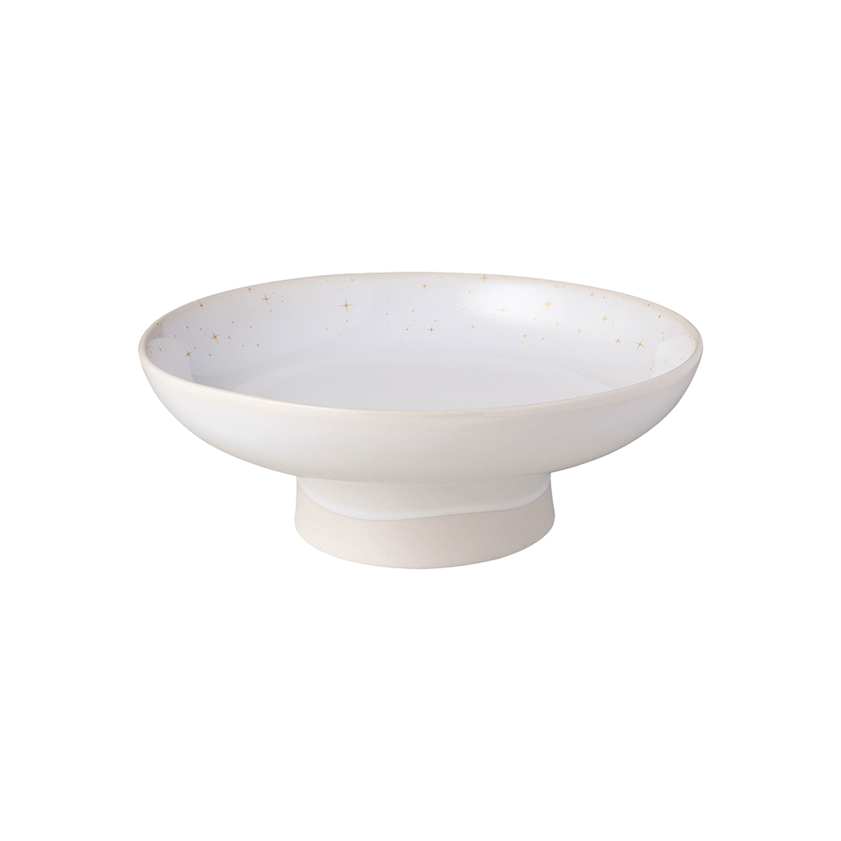 Winter Glow Schale mit Fuß / 1 Stück
