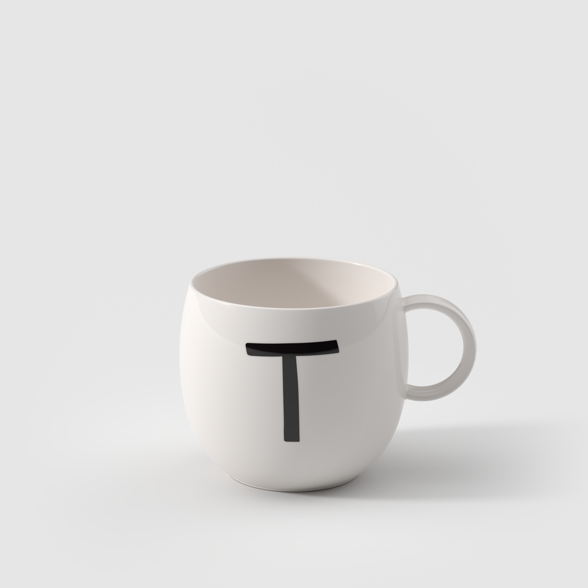 Letters Henkelbecher / 1 Stück