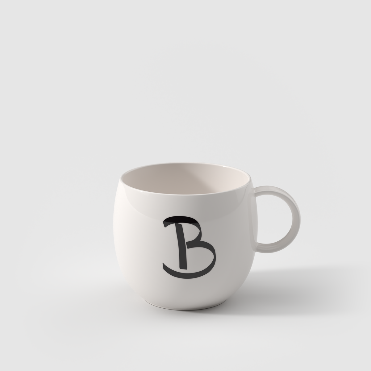 Letters Henkelbecher / 1 Stück