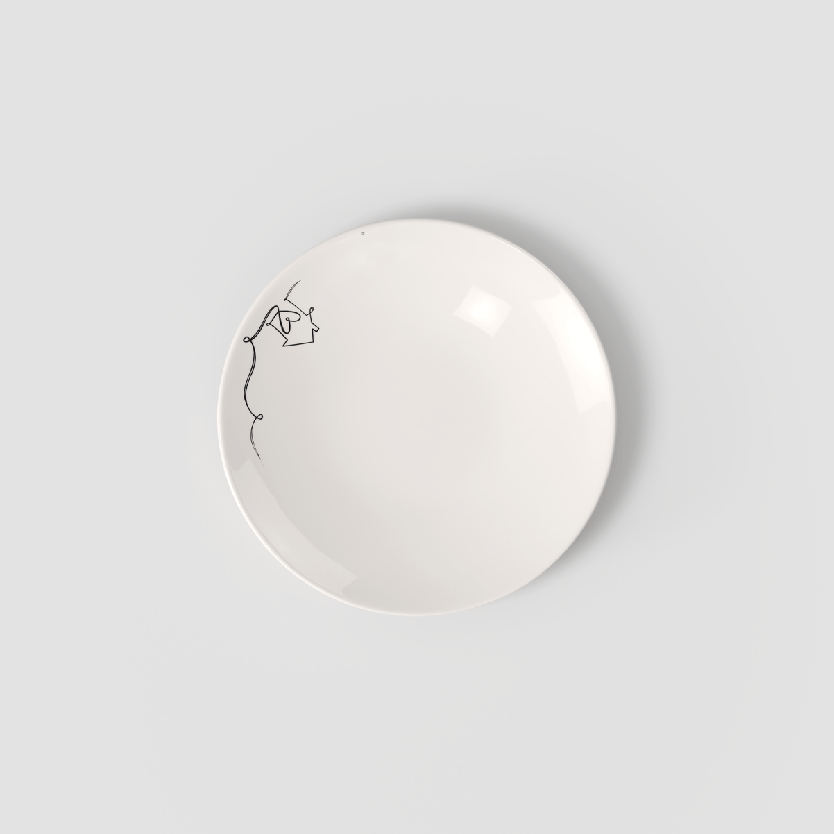 Statement Frühstücks-/ Dessertteller / 1 Stück