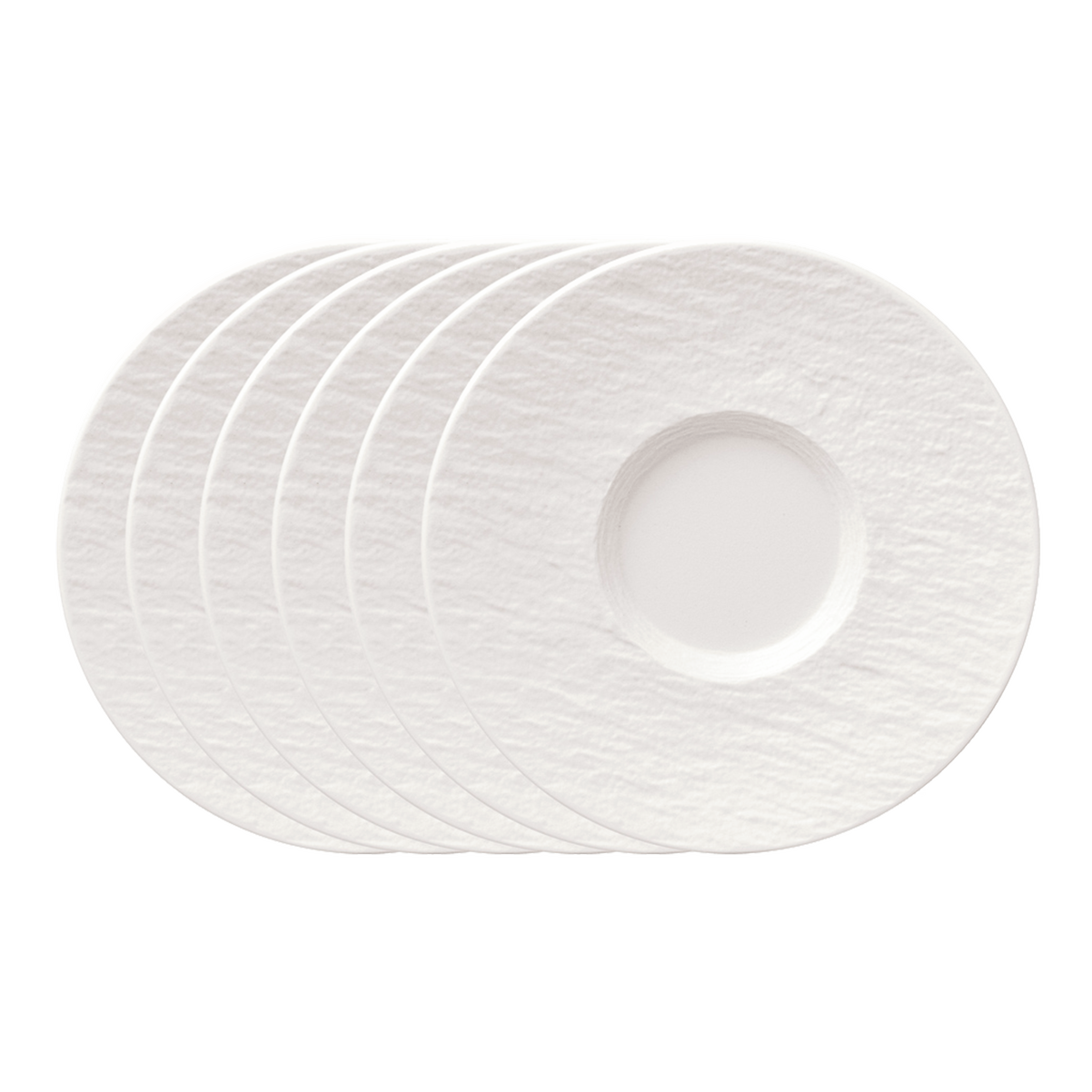 Manufacture Kaffee-Untertasse / 6-teilig