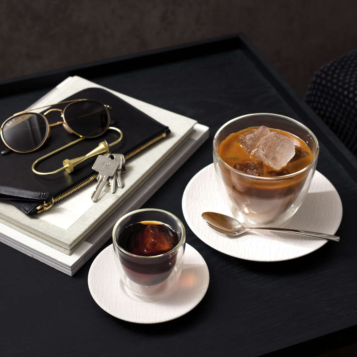 Manufacture Cappuccino-Untertasse / 1 Stück