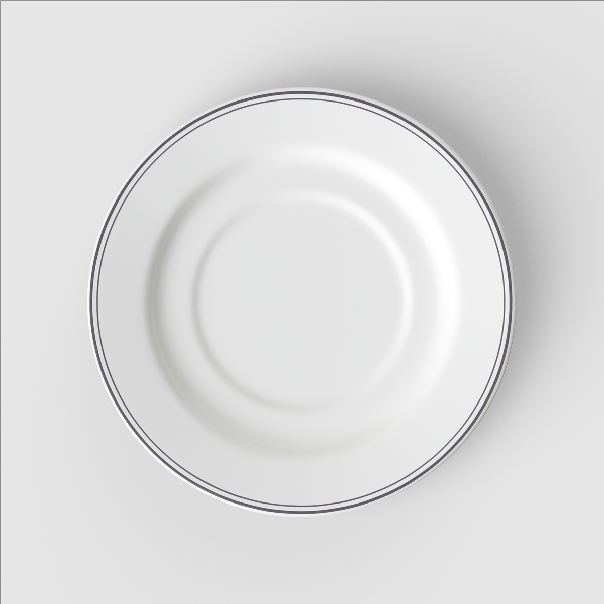 Design Naif Suppen-Untertasse / 1 Stück