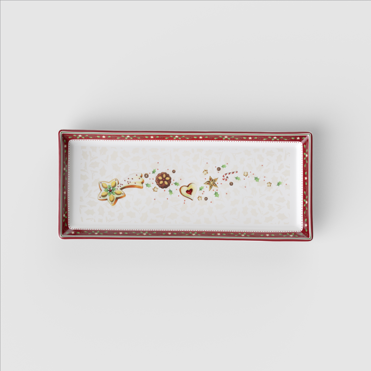 Winter Bakery Delight Kuchen-/ Tortenplatte / 1 Stück