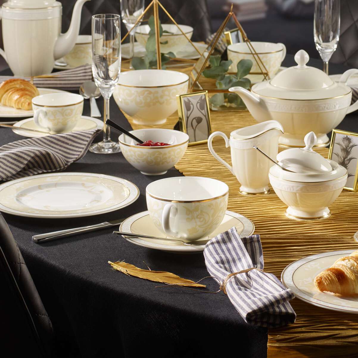 Ivoire Salat-/ Servierschüssel / 1 Stück