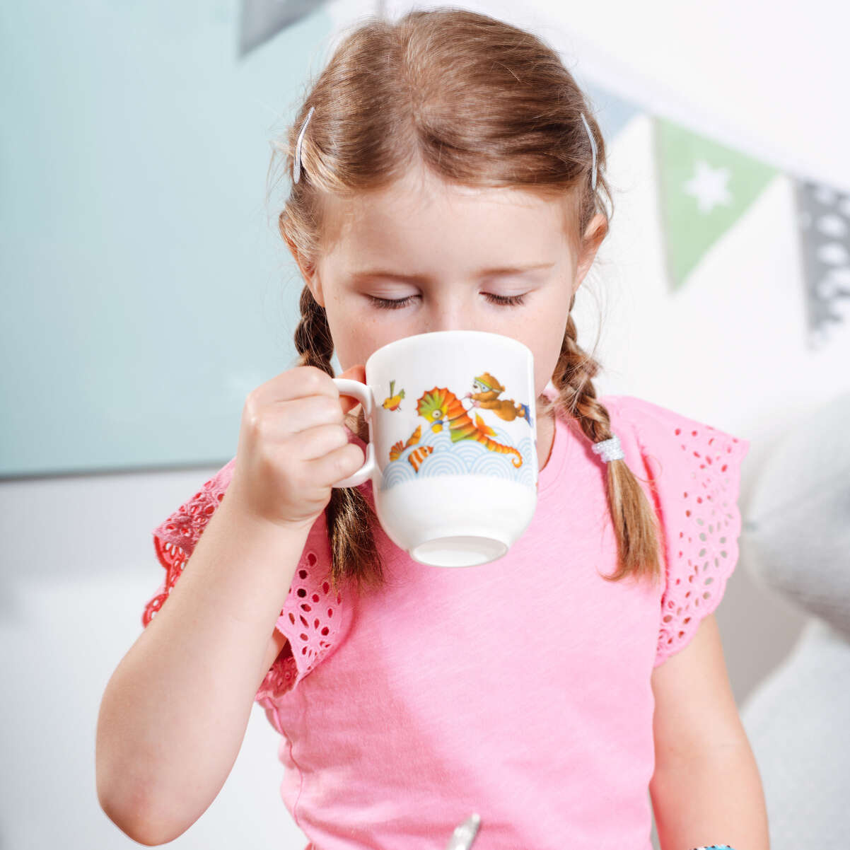 Kiddy Bears Kinderbecher mit Henkel, groß / 1 Stück