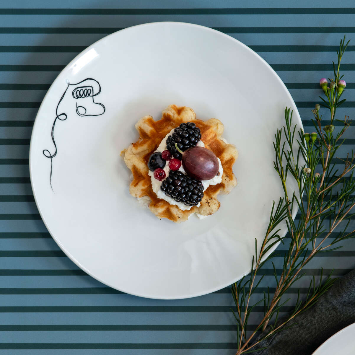 Statement Frühstücks-/ Dessertteller / 1 Stück