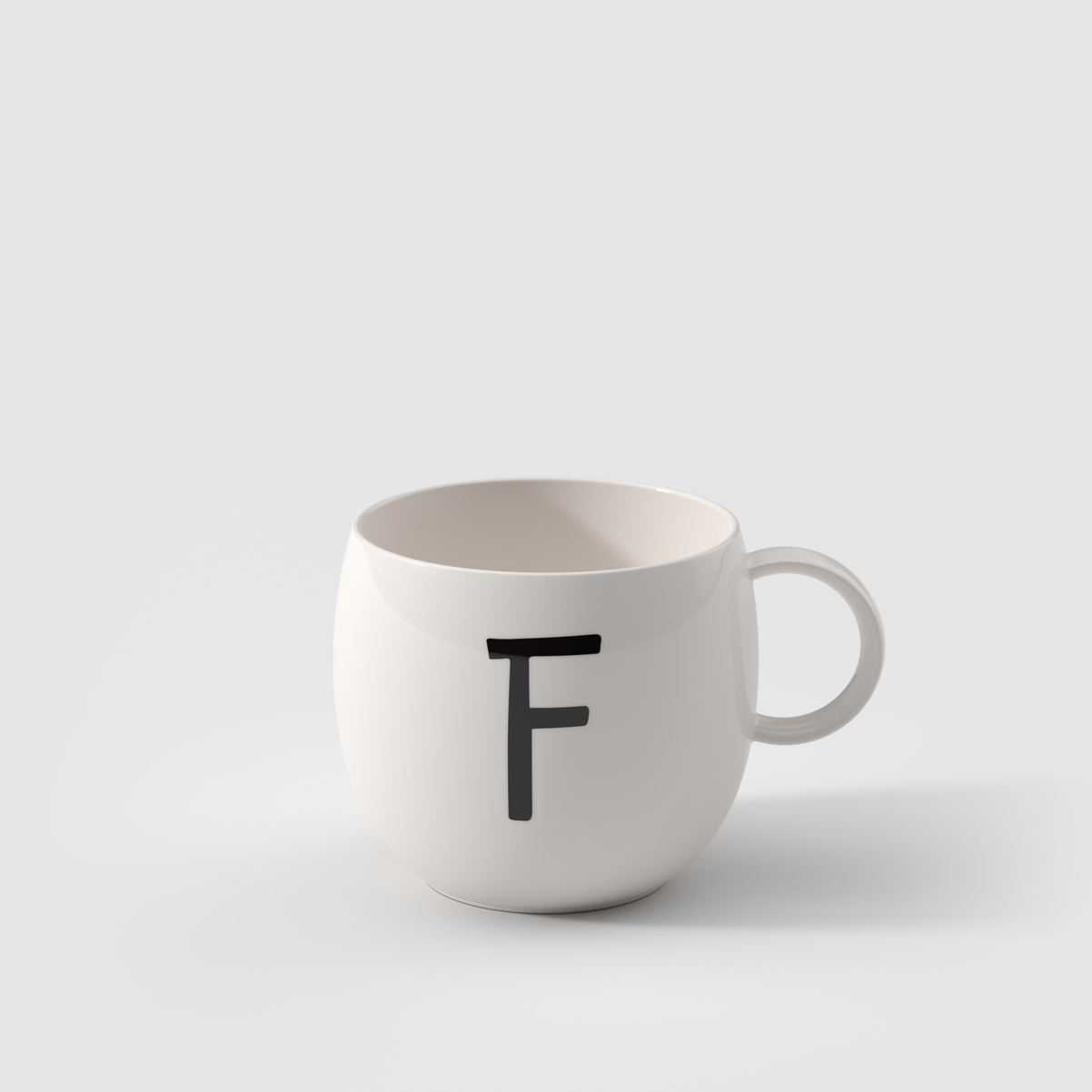 Letters Henkelbecher / 1 Stück