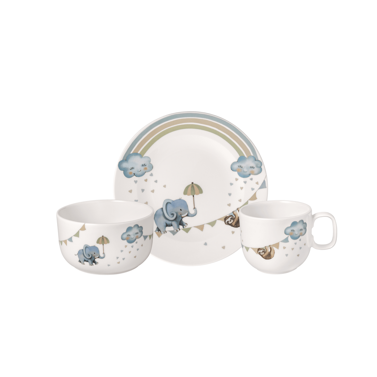 Boho Kids Kindergeschirr-Set 3tlg. / 3-teilig