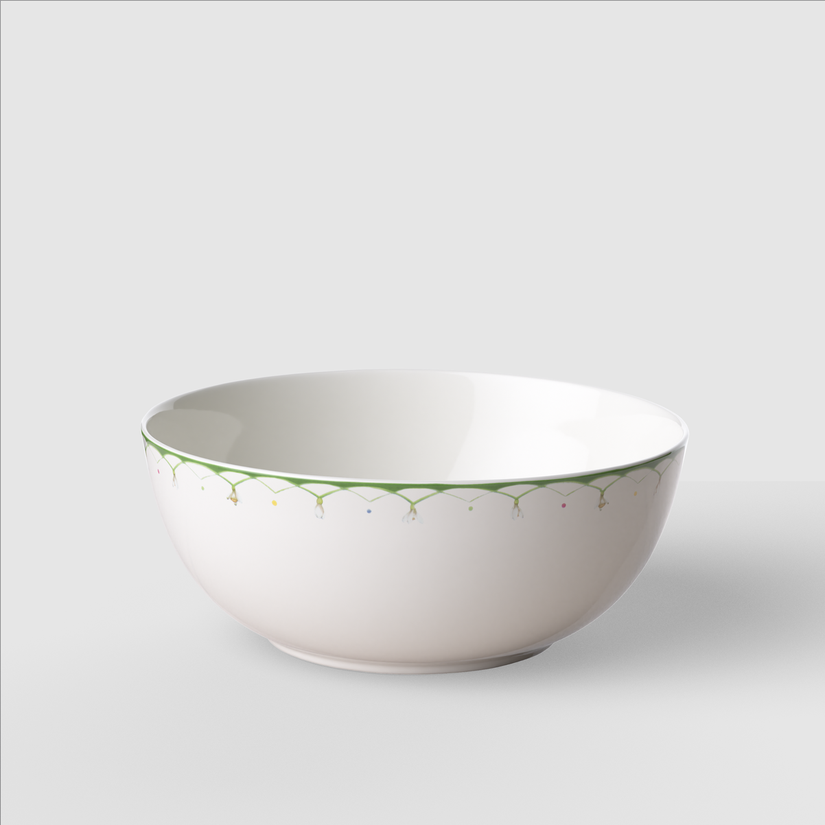 Colourful Spring Salat-/ Servierschüssel / 1 Stück