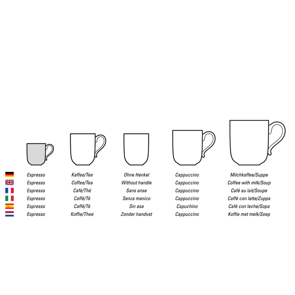 Mariefleur Espressotasse / 1 Stück