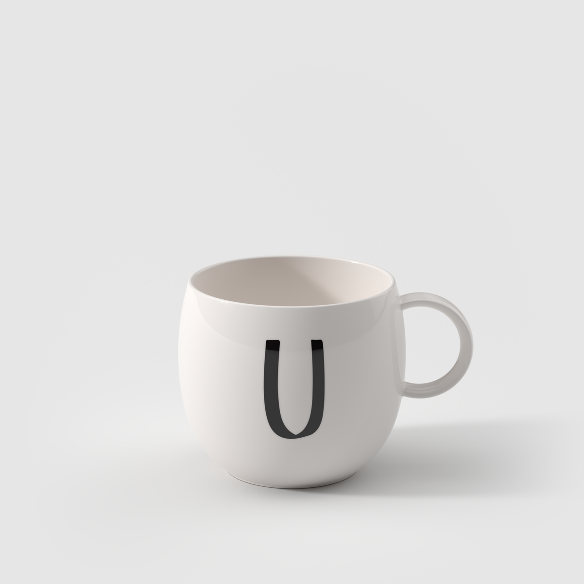 Letters Henkelbecher / 1 Stück