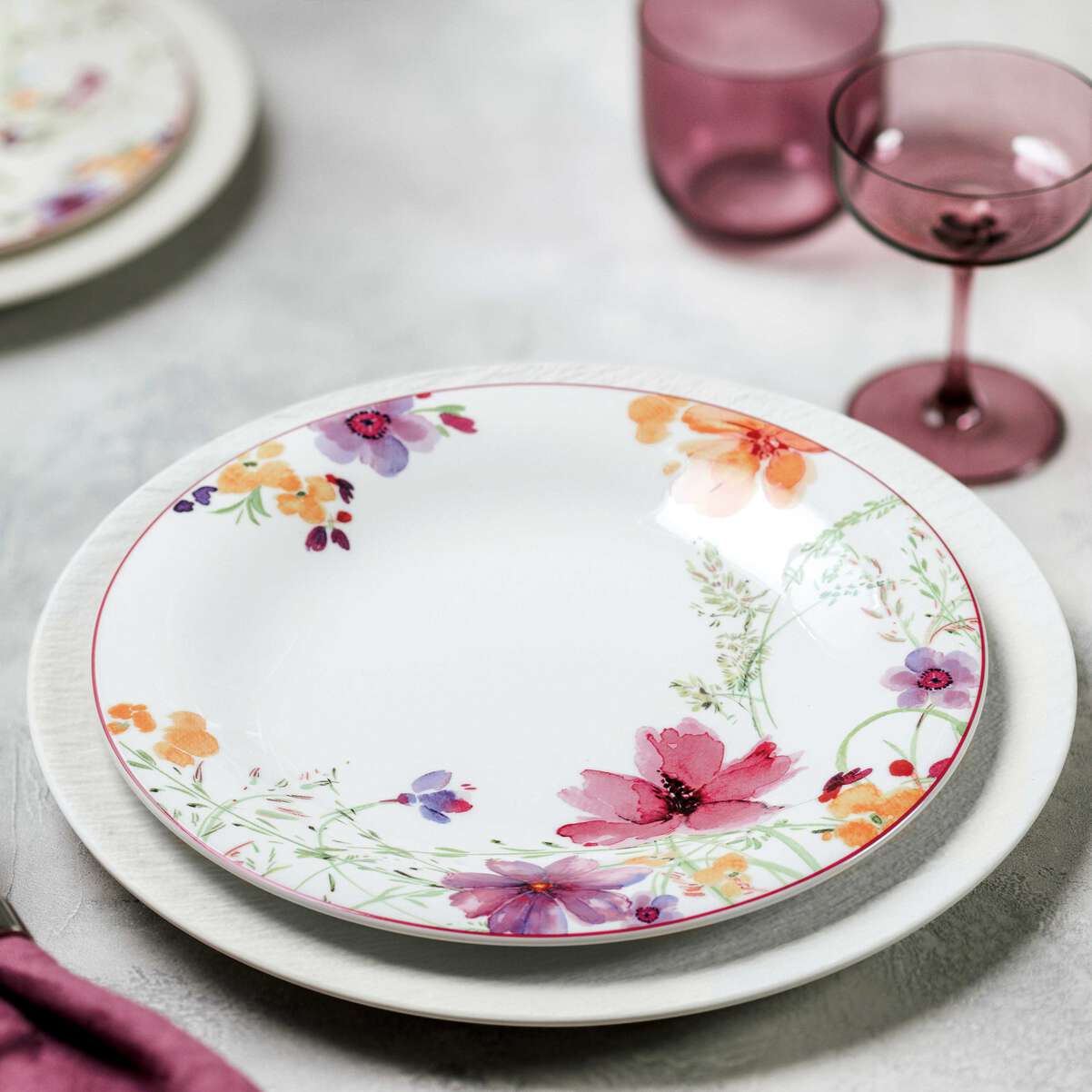 Mariefleur Dinner-Set / 12-teilig