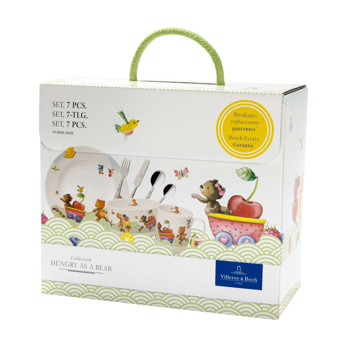 Kiddy Bears Kindergeschirr-Set 7tlg. / 7-teilig