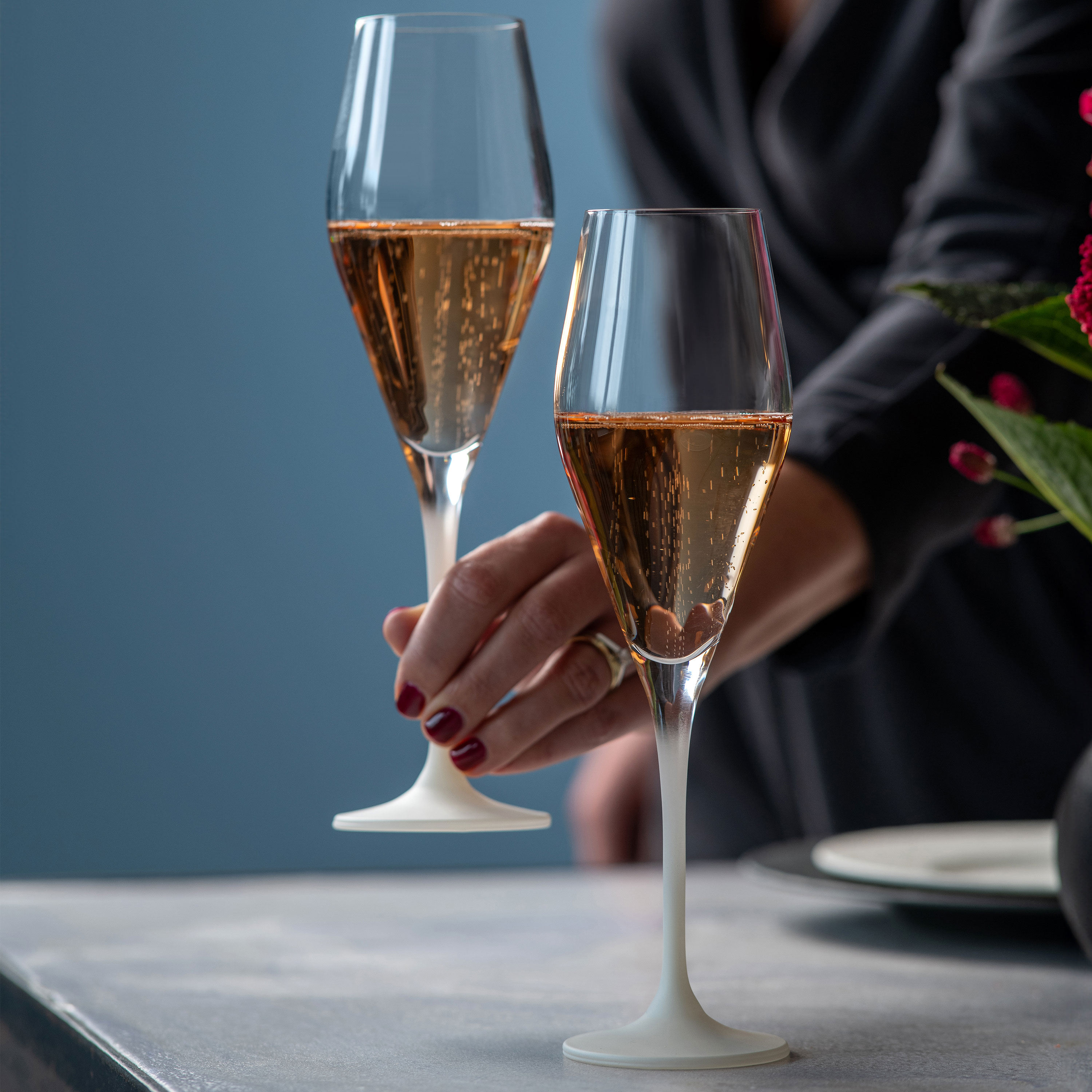 Manufacture Sekt-/ Champagnerglas / 4-teilig