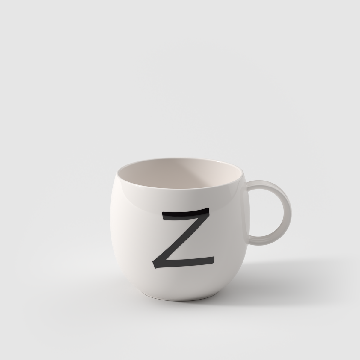 Letters Henkelbecher / 1 Stück