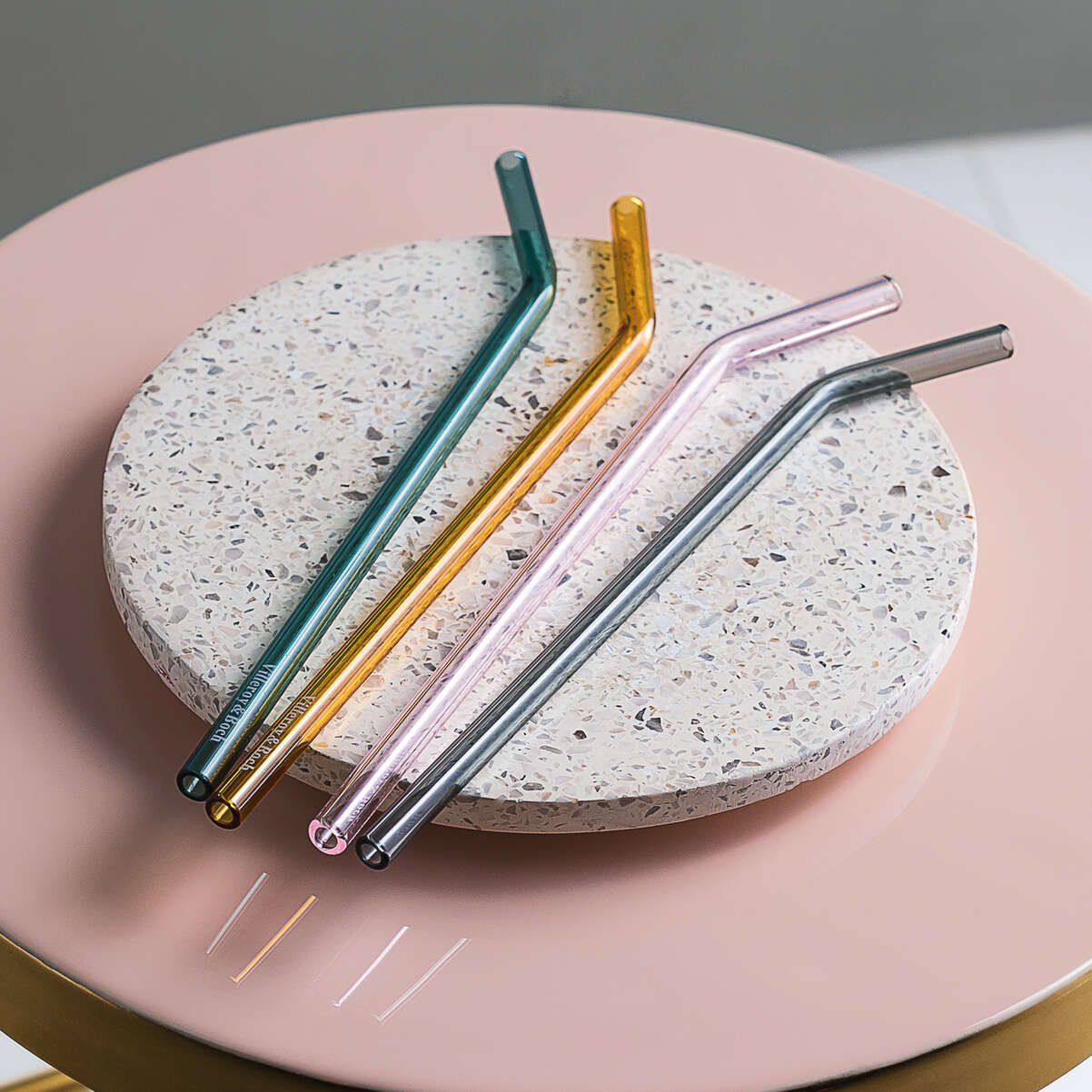 Artesano Glasstrohhalm / 4-teilig