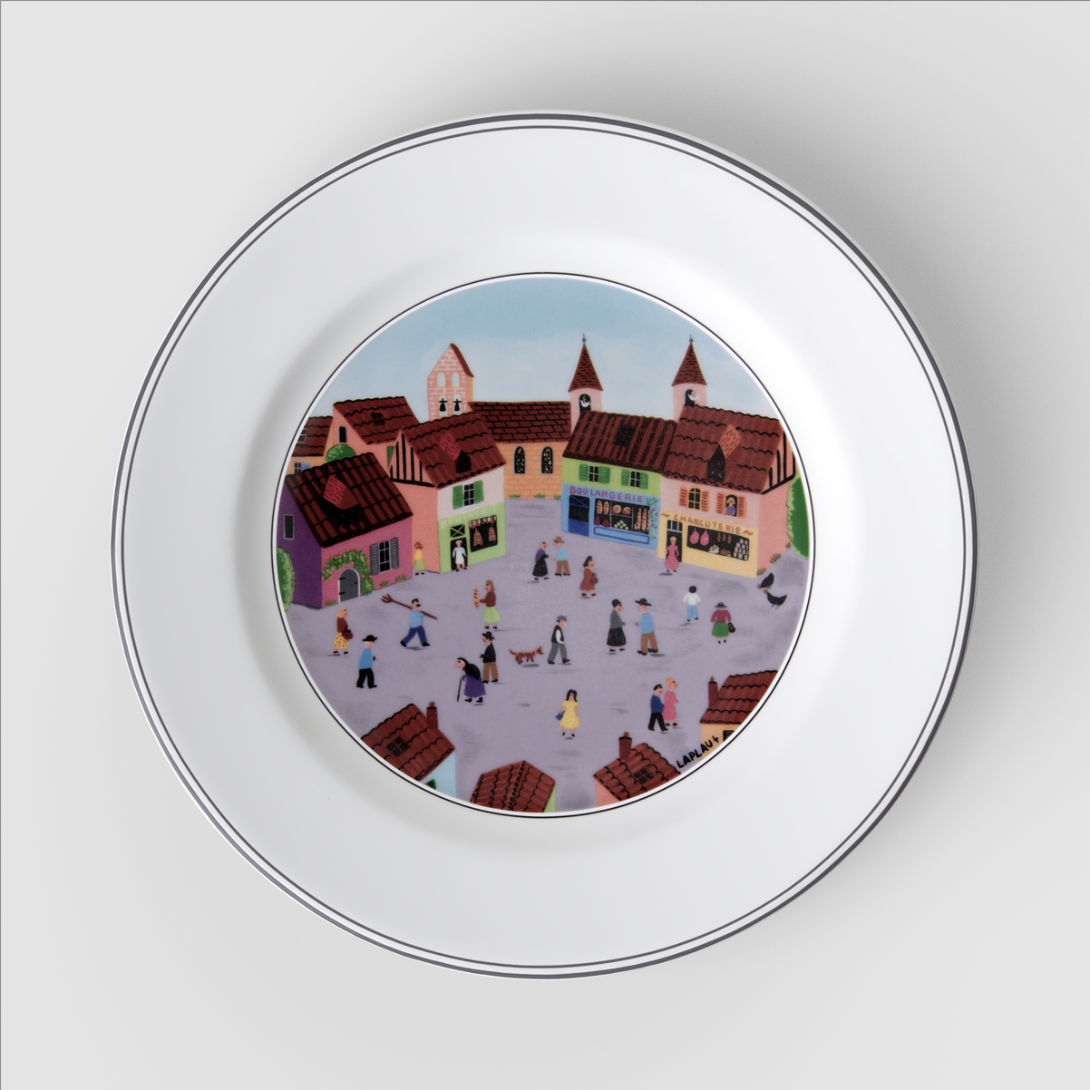 Design Naif Frühstücks-/ Dessertteller / 1 Stück