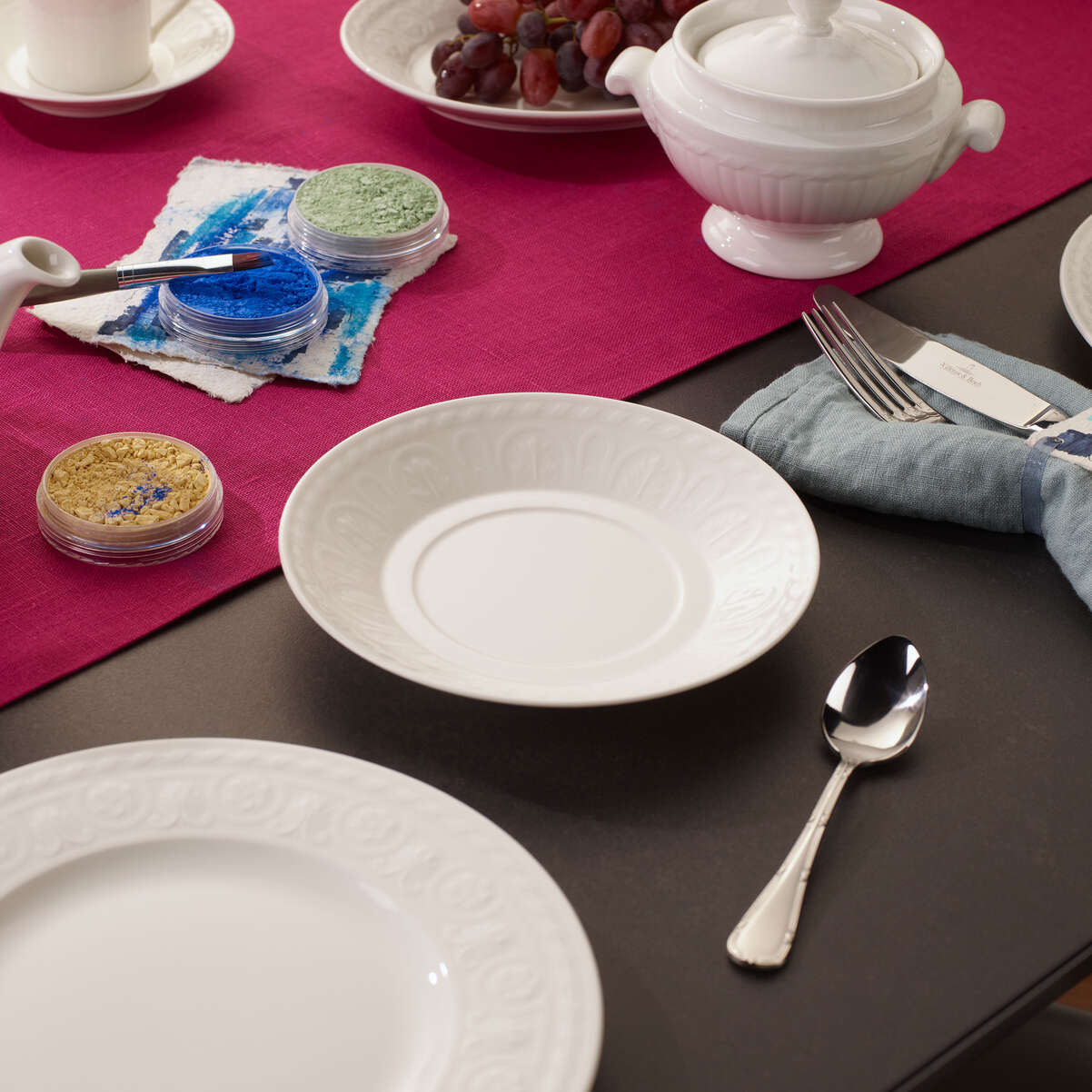 Cellini Milchkaffee-Untertasse / 1 Stück