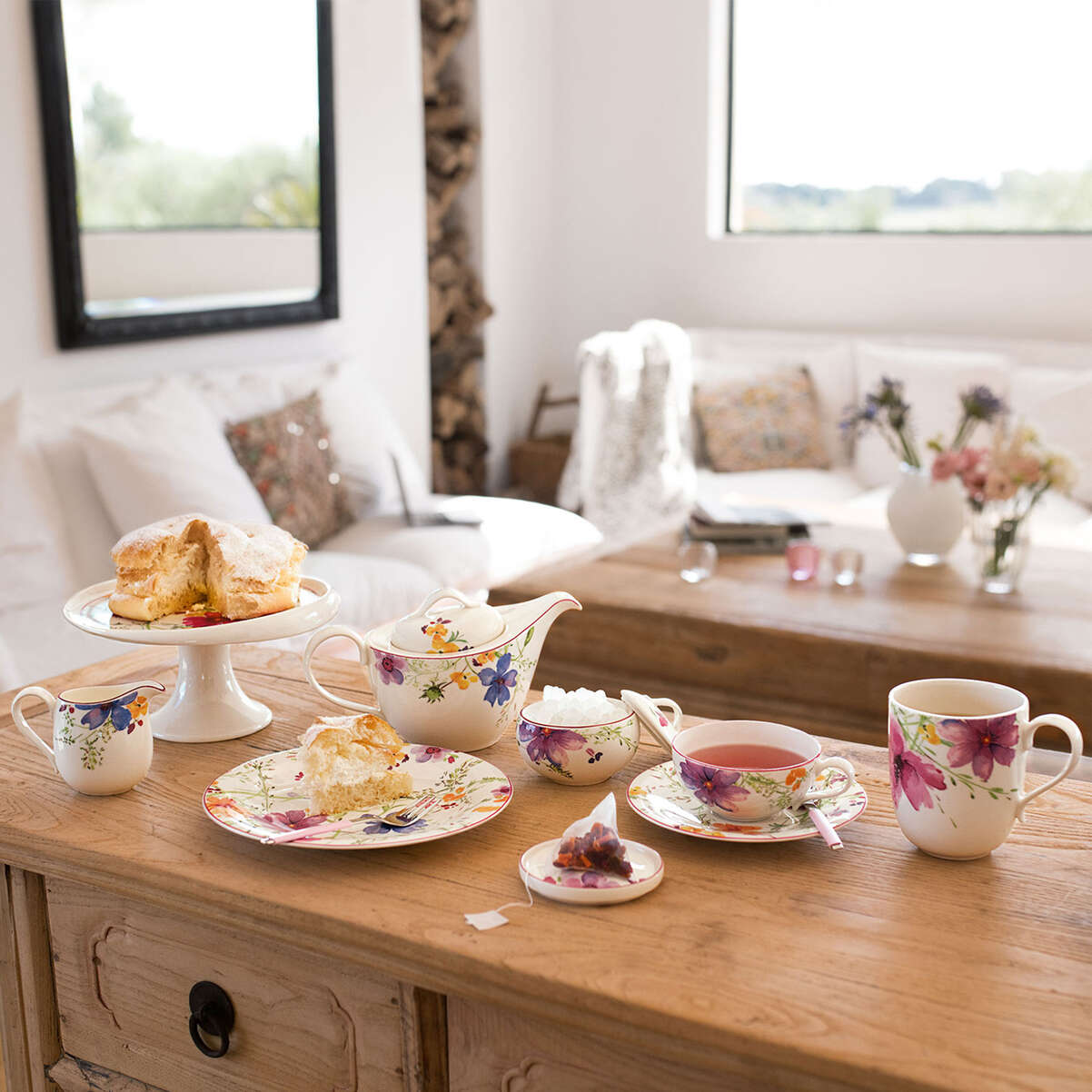 Mariefleur Tee-Untertasse / 1 Stück