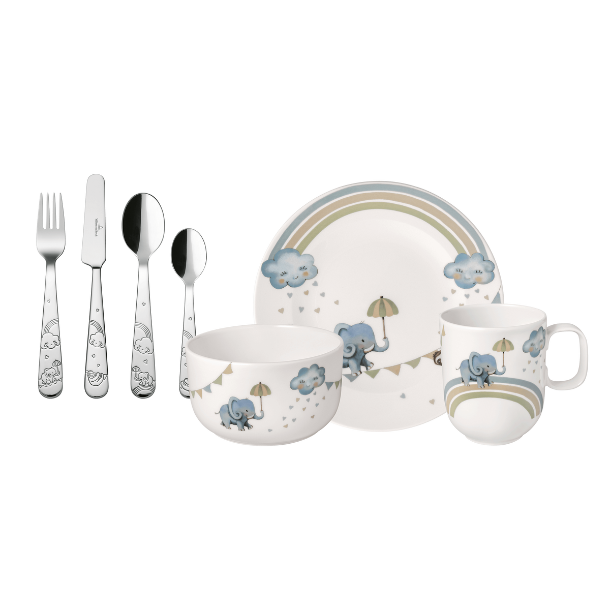 Boho Kids Kindergeschirr-Set 7tlg. / 7-teilig