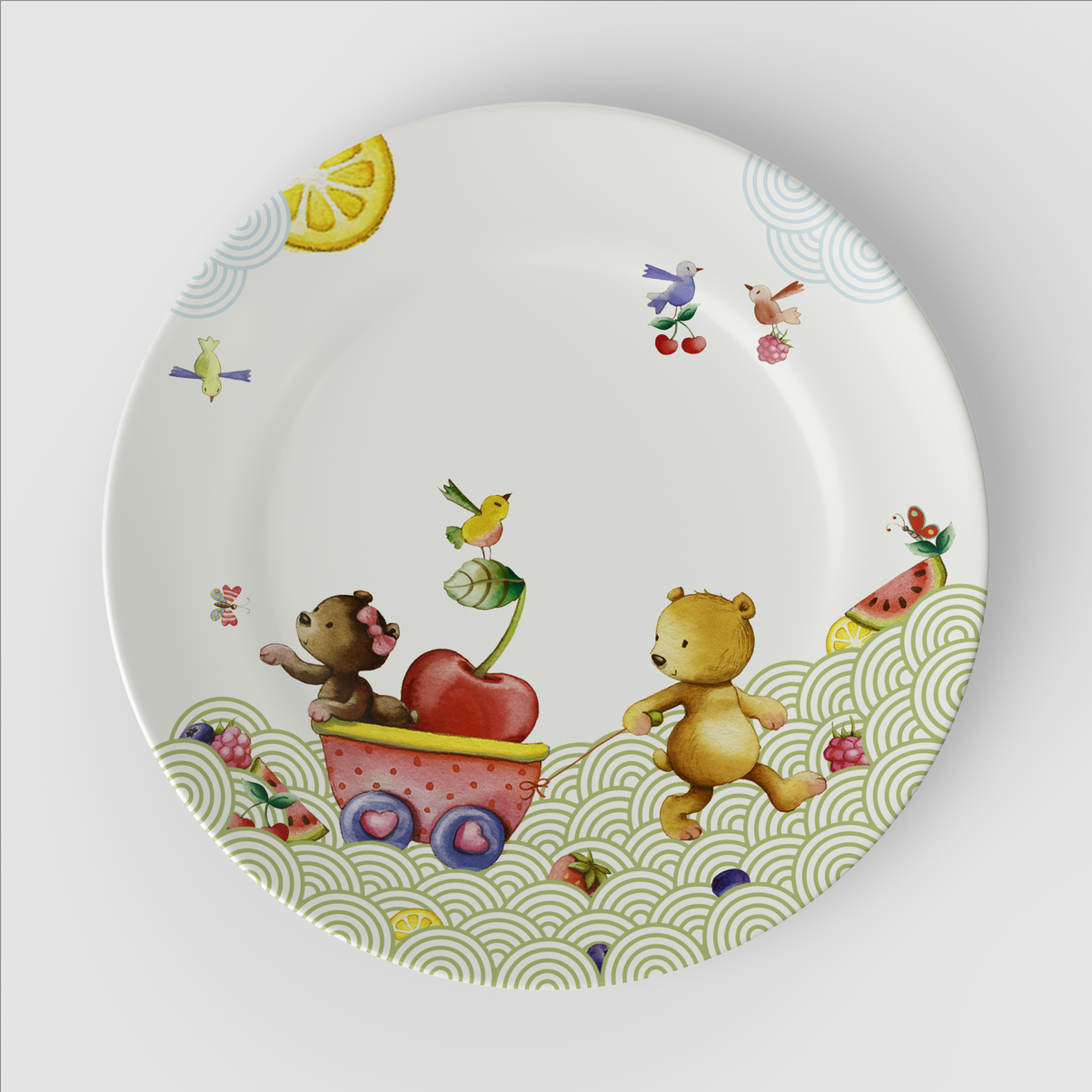 Kiddy Bears Kinderteller / 1 Stück