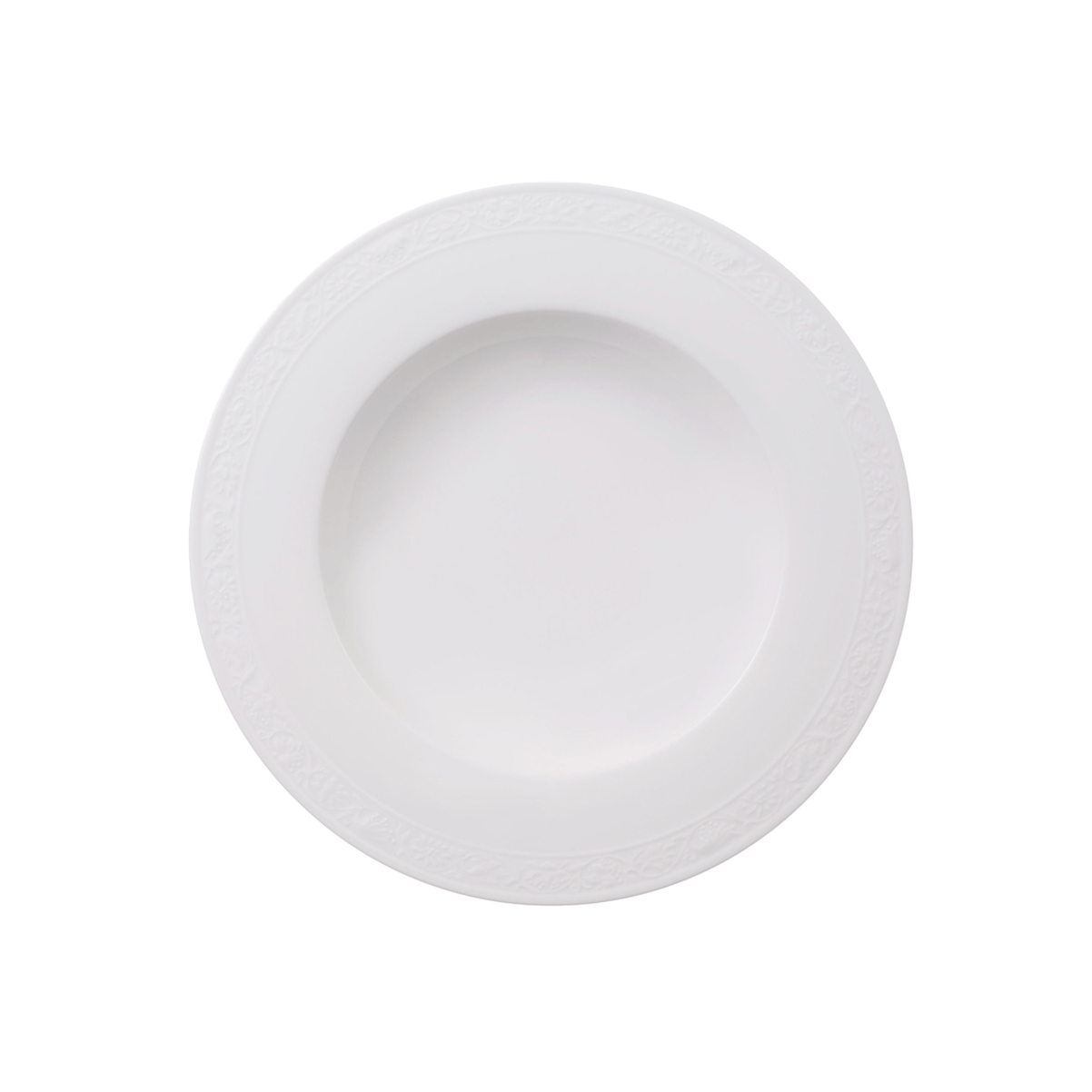 White Pearl Suppenteller / 1 Stück