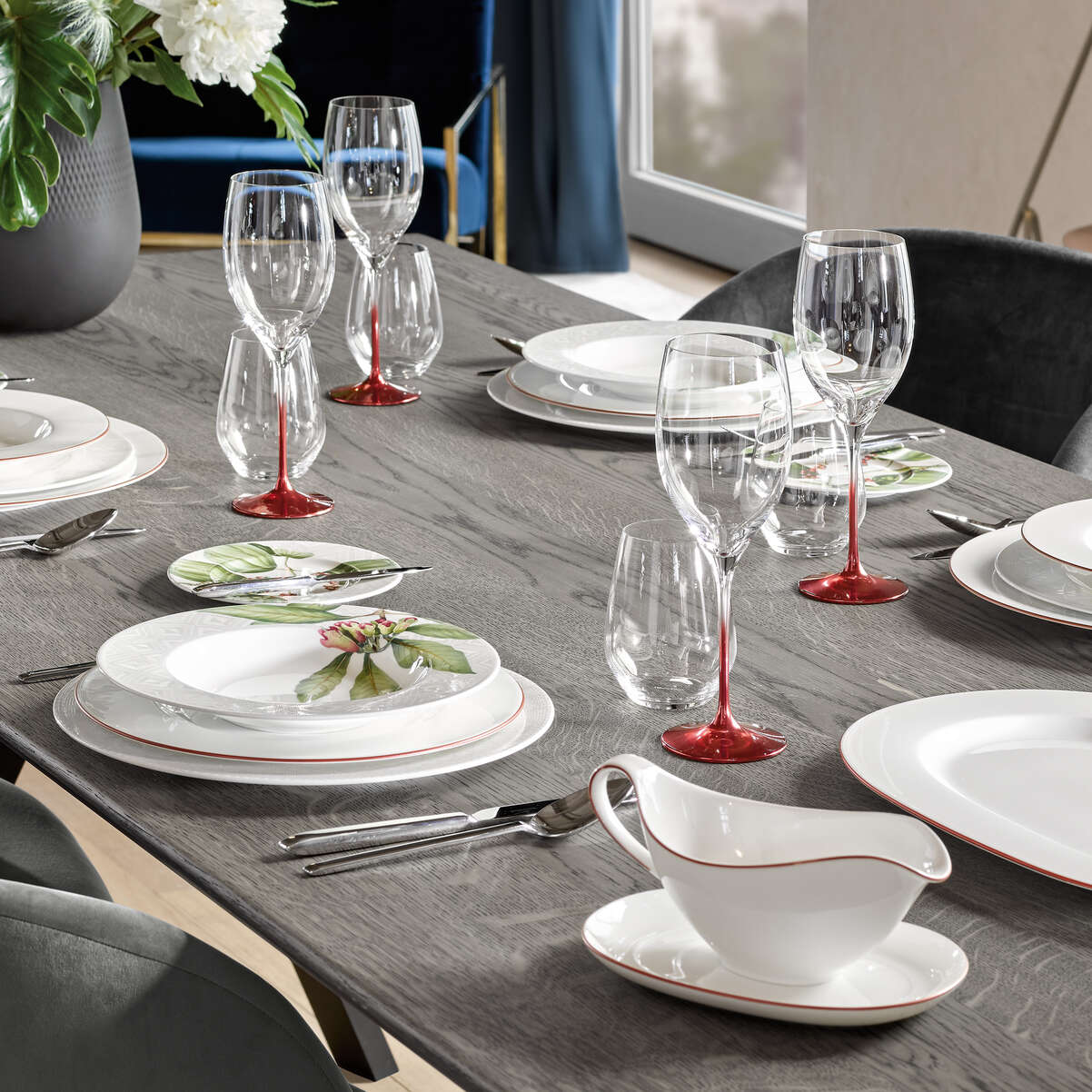 Ovid Wasserglas / 4-teilig