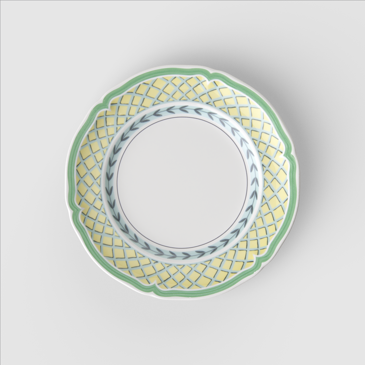 French Garden Brotteller / 1 Stück