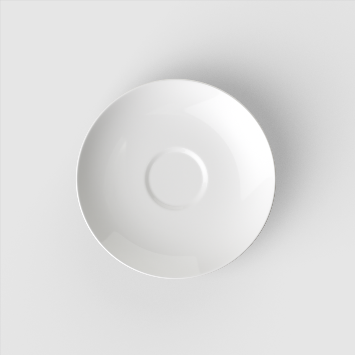 Rose Garden Kaffee-Untertasse / 1 Stück