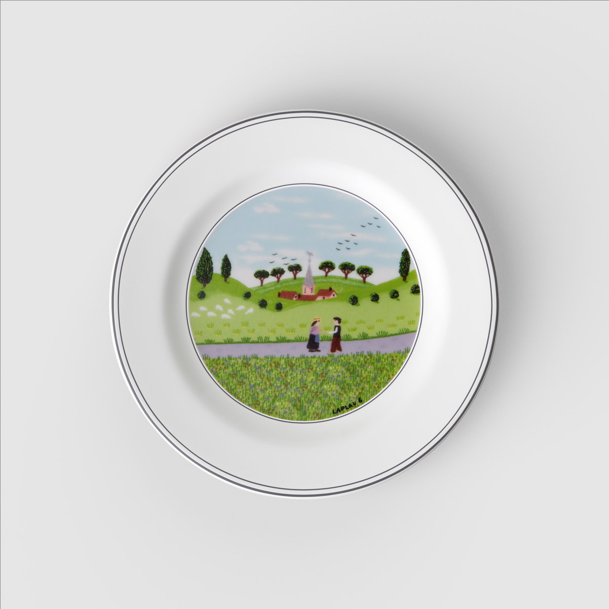 Design Naif Brotteller / 1 Stück