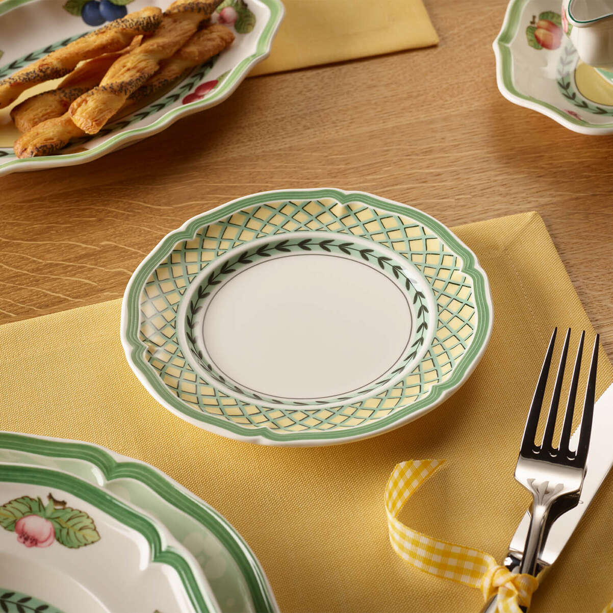 French Garden Brotteller / 1 Stück