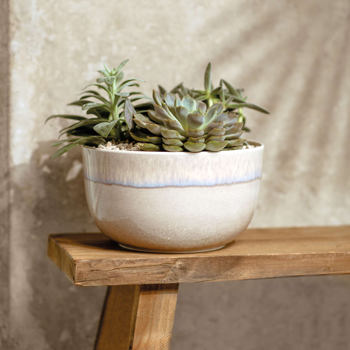 Perlemor Salat-/ Servierschüssel / 1 Stück