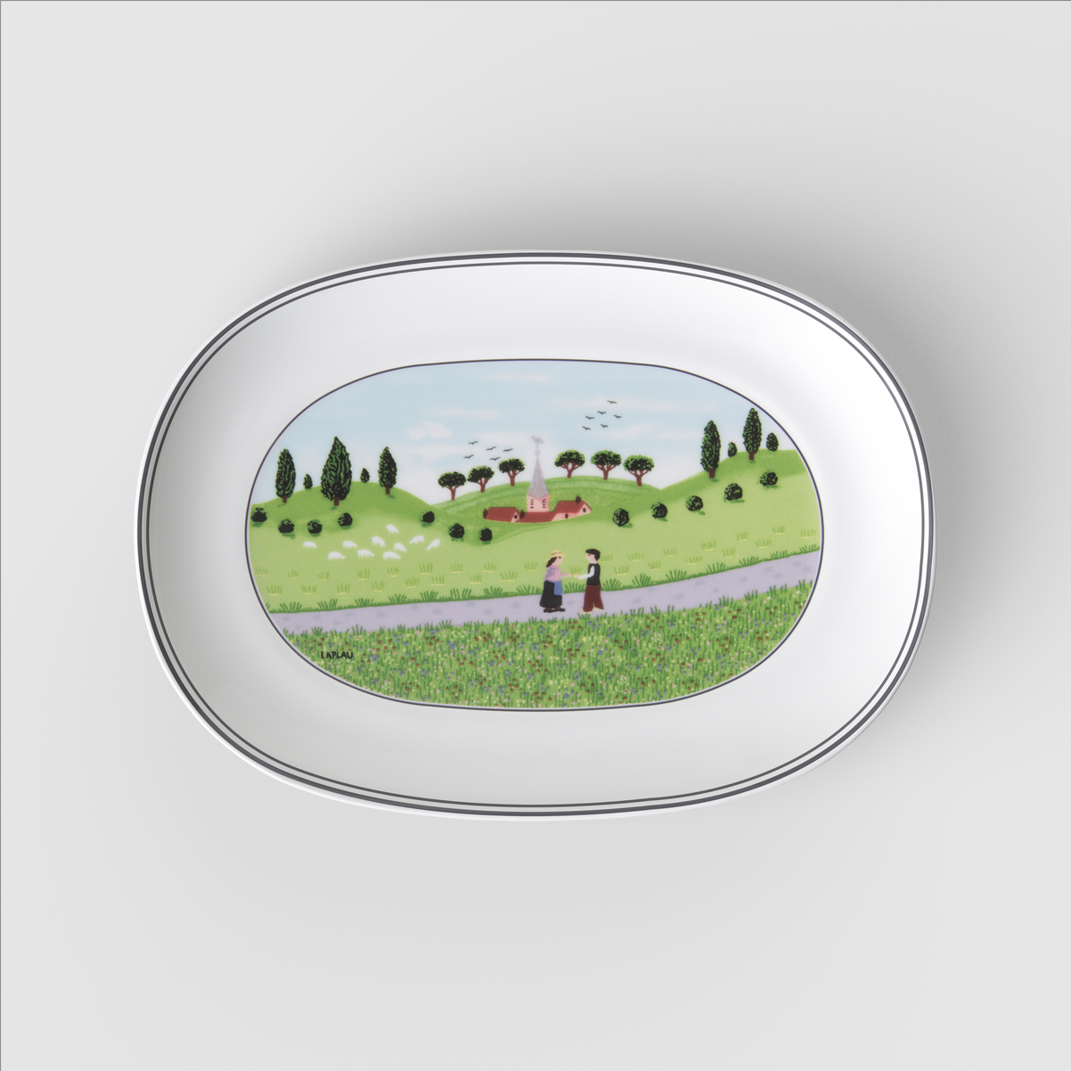 Design Naif Servierschale / 1 Stück